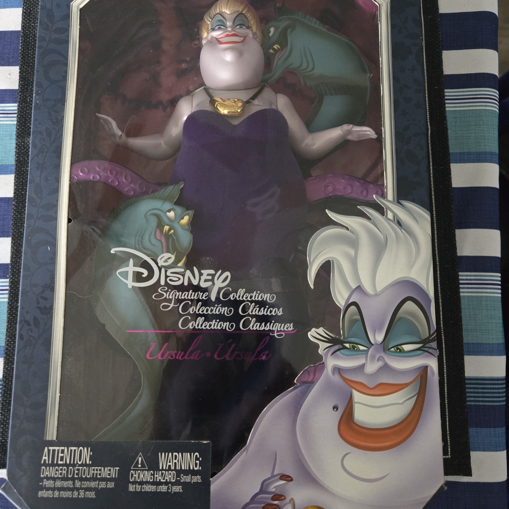 Disney Signature Collection Ursula Doll with Purple Dress